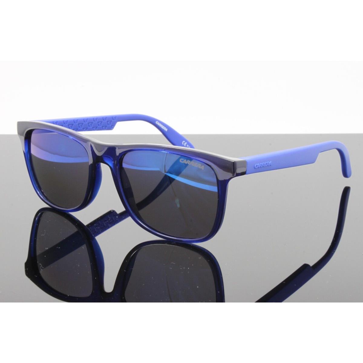 Carrera Men`s Sunglasses 5025S 713 Blue 54mm Blue Mirrored Lens