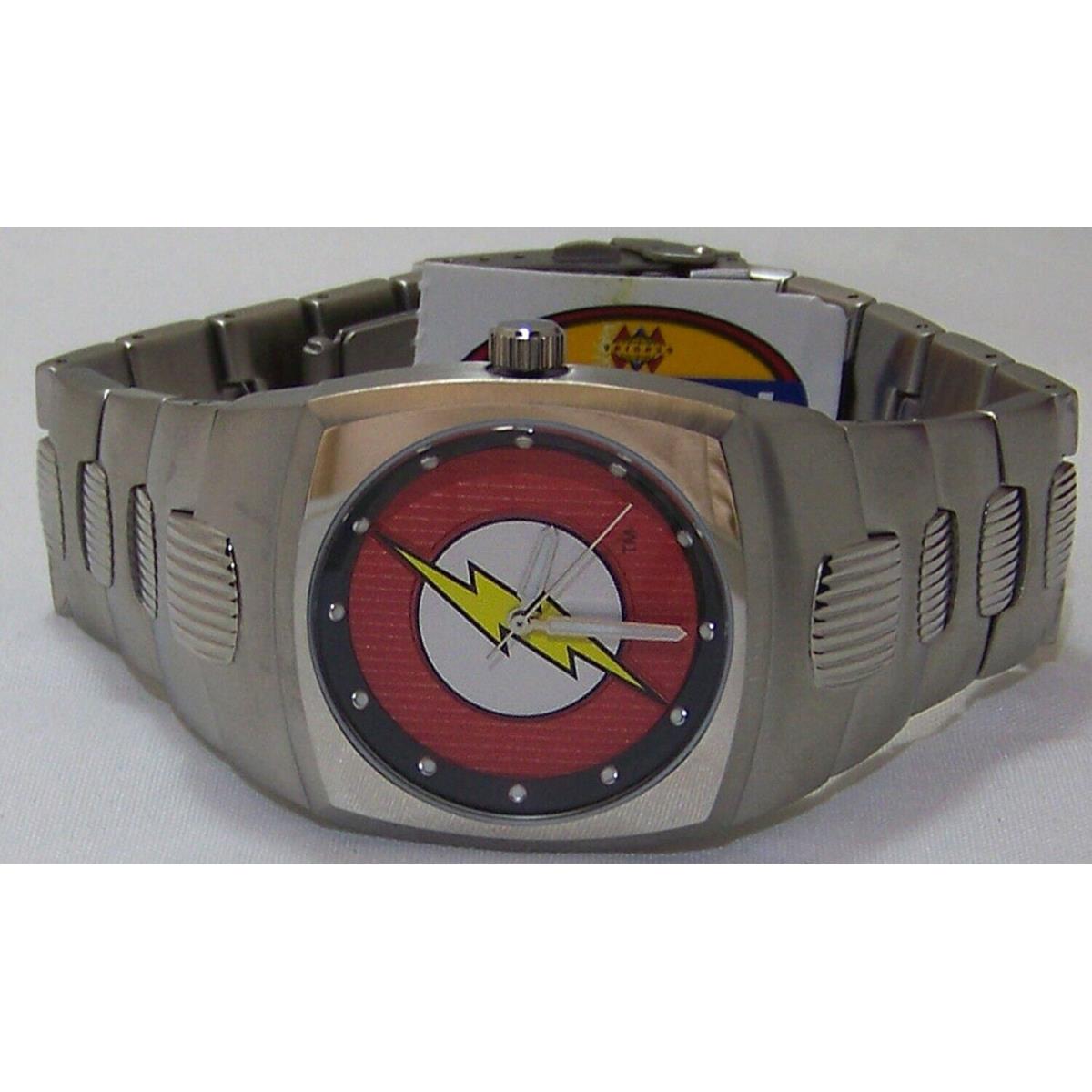 Flash The Scarlet Speedster Fossil Watch LL1004 Mens Wristwatch Early Version