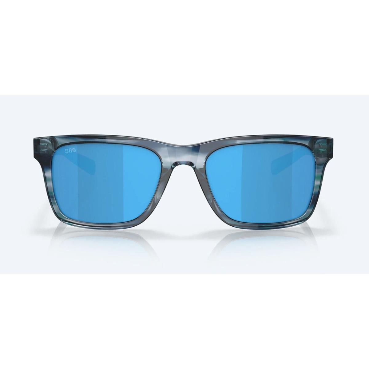 Costa Del Mar Tybee Ocean Currents / Blue Mirror Polarized Glass 580G