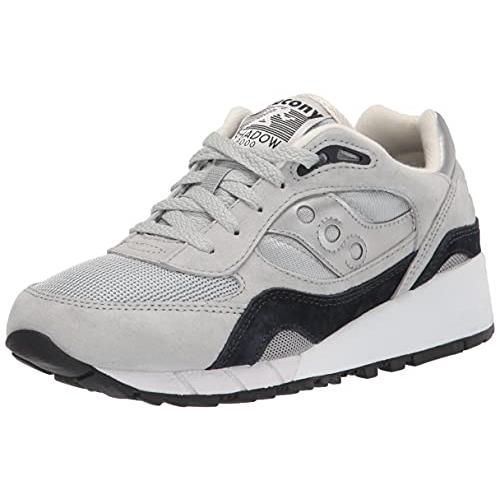 Saucony Unisex-adult Shadow 6000 Sneaker Grey/Silver