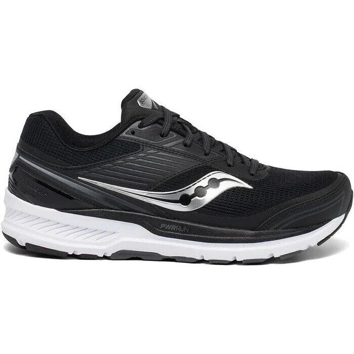 Saucony Men`s Echelon 8 Running/walking Shoes Black/white Multiple Sizes