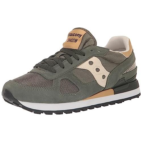 Saucony Men`s Shadow Sneaker Olive/Tan