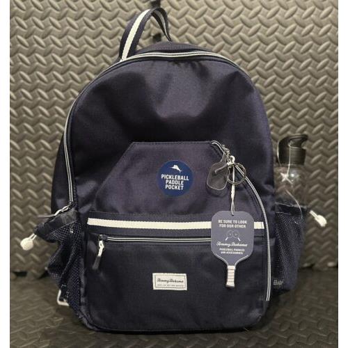 Tommy Bahama Hybrid Backpack Pickleball Bag For Paddle Unisex Navy Blue