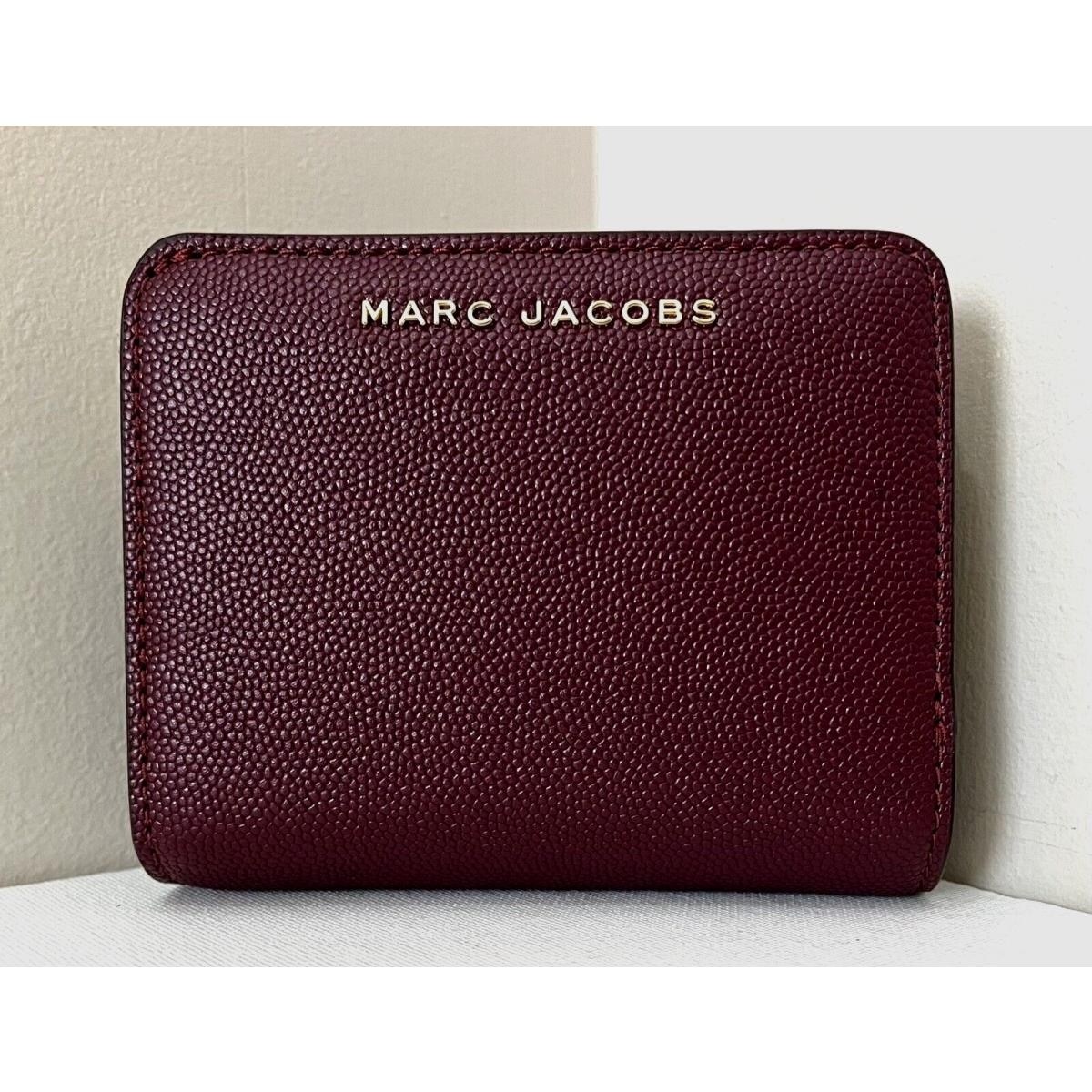 Marc Jacobs Compact Bifold Wallet Pomegranate