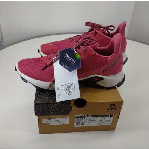 Salomon Alphacross 3 W Trail Shoes Women`s US Size 10 Running L4144630030