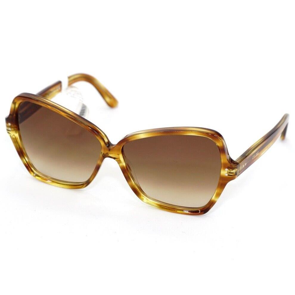 Celine Women s Sunglasses Havana Brown Gold CL40064IW6456F Retail