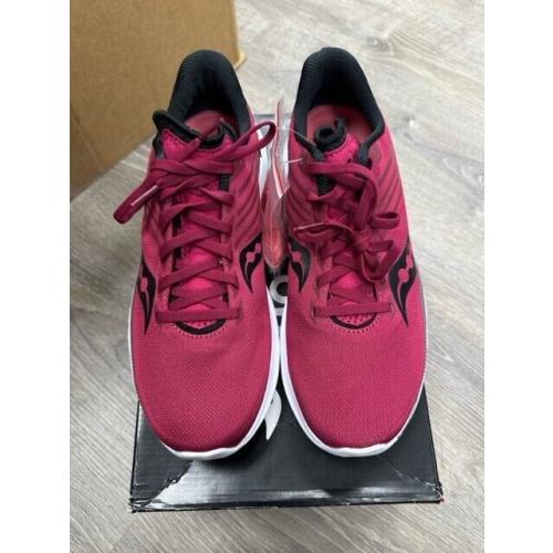 Saucony Women`s Kinvara 12 Cherry/silver Running Shoes S10619-55 Size. 10.0 M