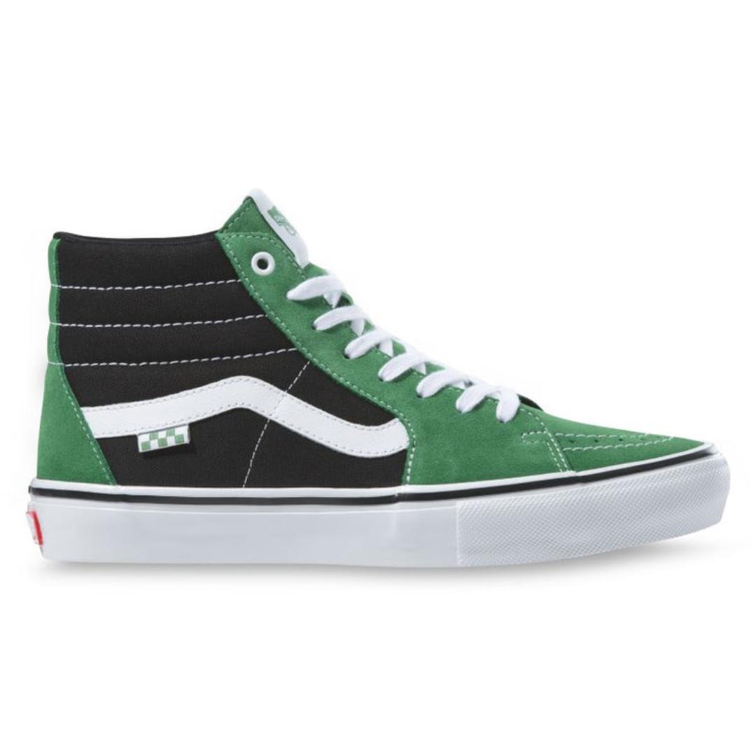 Size 8.0 Vans Skate Sk8-Hi Juniper / Black Skate Shoes