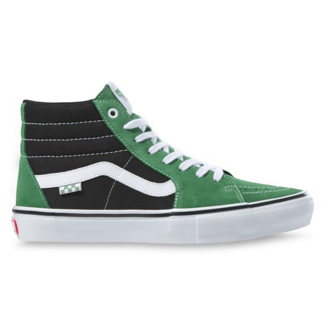 Size 9.5 Vans Skate Sk8-Hi Juniper / Black Skate Shoes