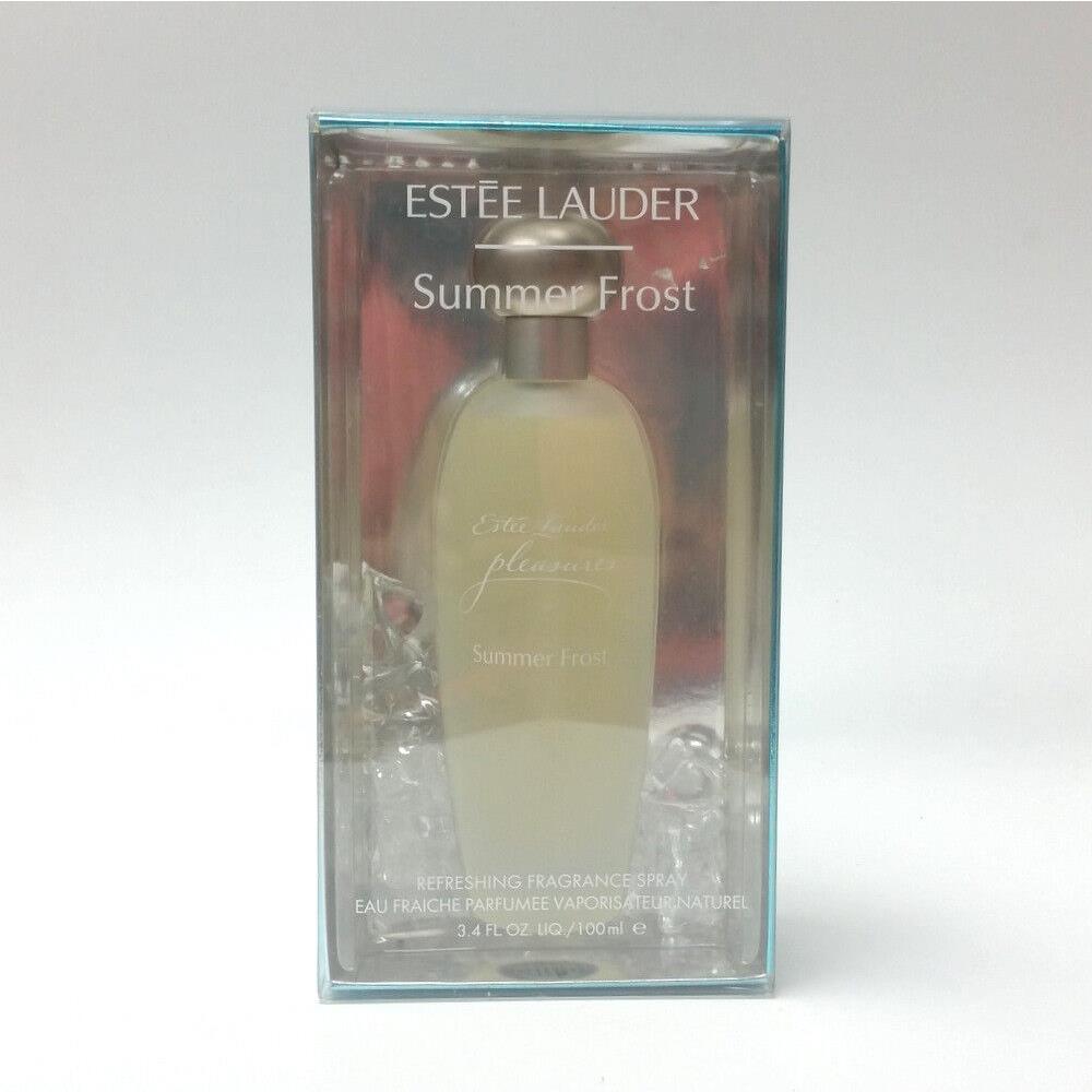 Estee Lauder Pleasures Summer Frost Refreshing Fragrance Perfume Spray 3.4 fl oz