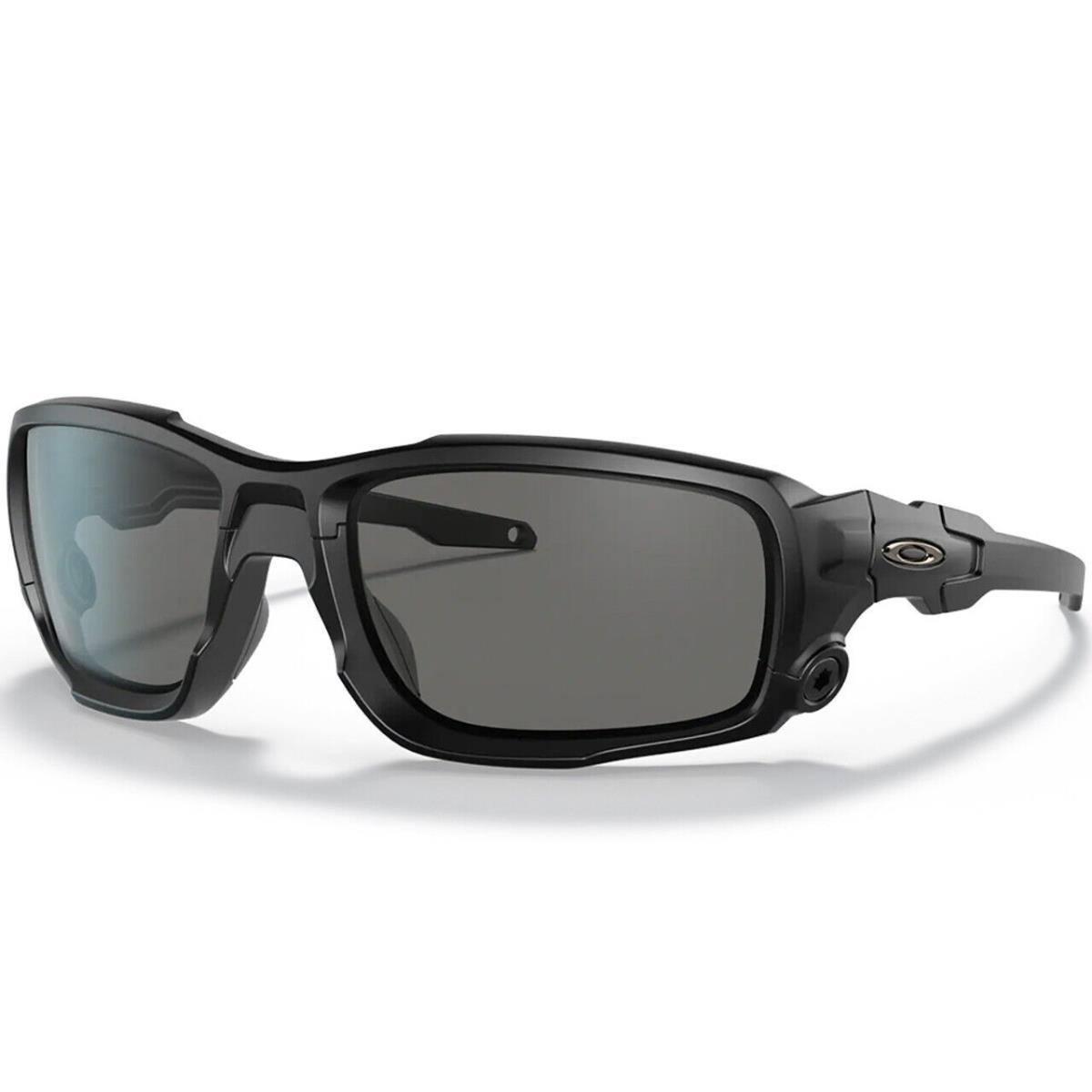 Oakley SI Shocktube Sunglasses - Gray Lenses/matte Black Frame OO9329-01