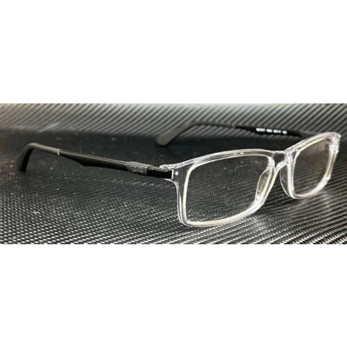 Ray Ban RX7017 5943 Transparent Rectangle 56 mm Men`s Eyeglasses