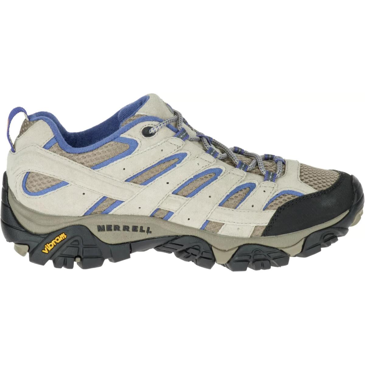 Merrell Women`s Moab 2 Ventilator Hiking Shoes - Size 9 - Aluminum/Marlin
