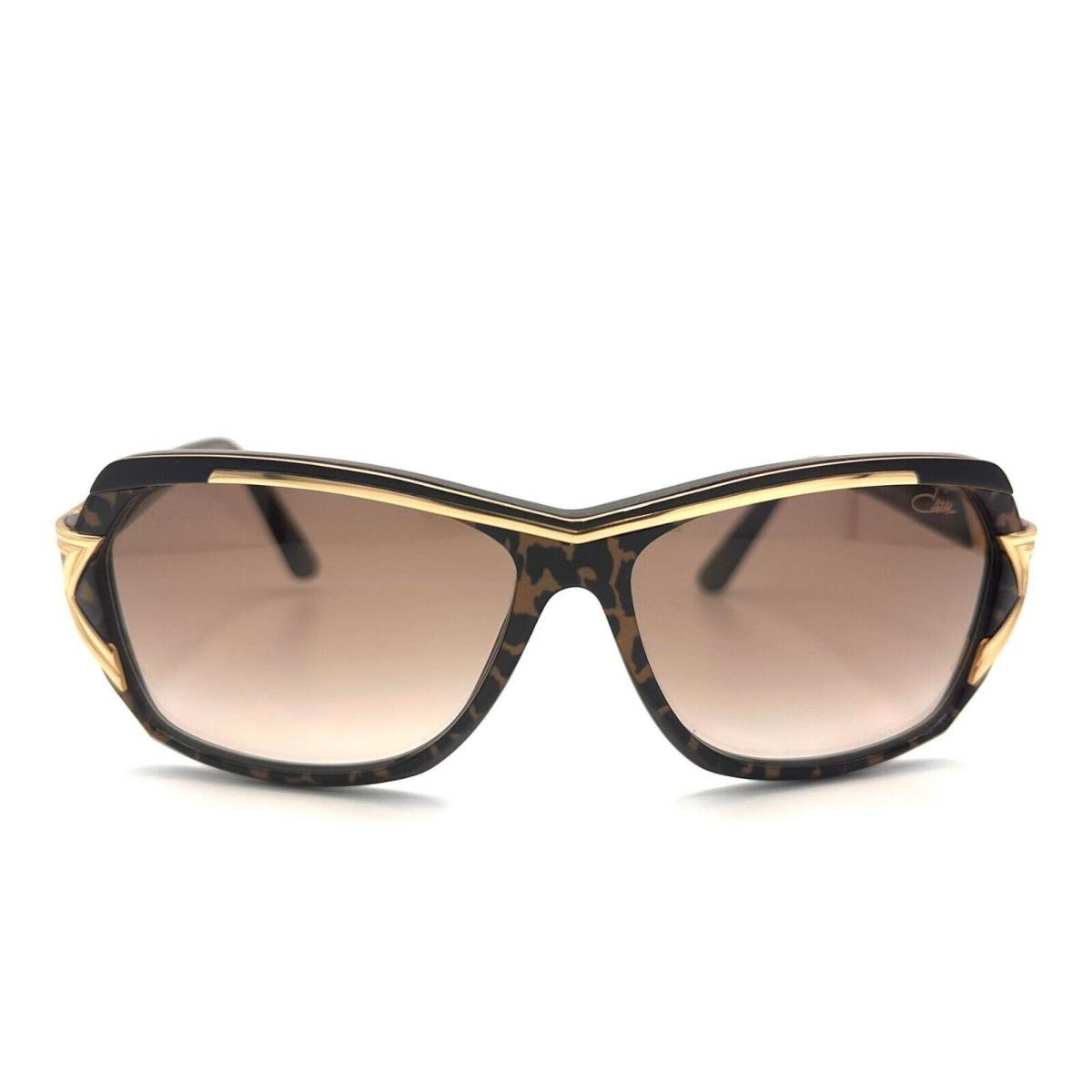 Cazal MOD.8031 Sunglasses 002 Brown Leopard/brown Gradient Lens 60mm