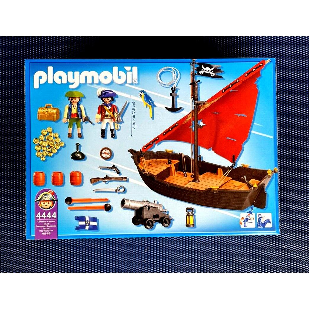 Playmobil 4444 - Pirate Dinghy - Mint