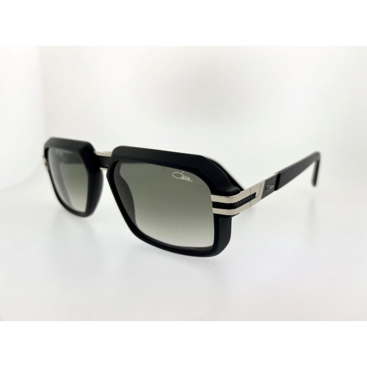 Cazal Sunglasses 8039 002 56MM Matt Black Frame with Grey Gradient Lenses