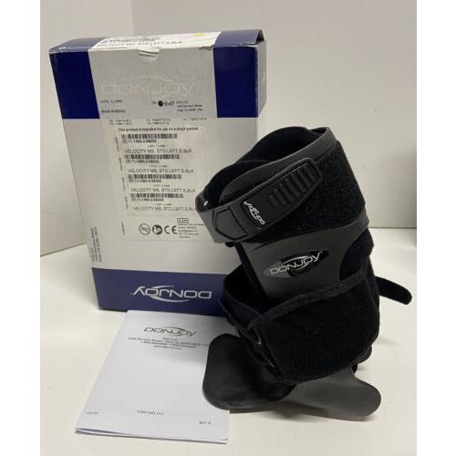 Donjoy Velocity MS Extra Support Ankle Brace Std. Calf Right Small .new