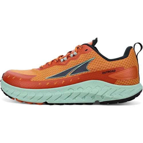 Altra Men`s AL0A7R6N Outroad Trail Running Shoe Green/Orange