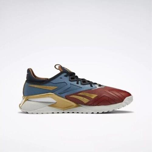 Reebok Men`s Nano X2 Wonder Woman Training Shoes Red Blue Gold