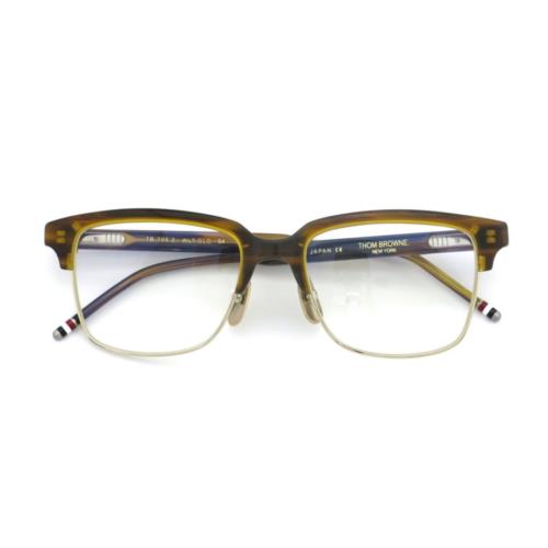 Thom Browne eyeglasses  - Frame: Walnut 12-k Gold 1
