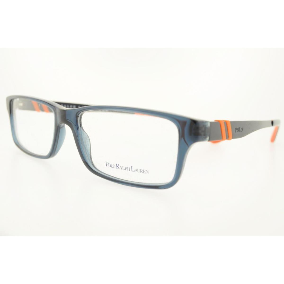 Polo Ralph Lauren 2115 5469 54MM Blue Orange Frames Clear Lenses