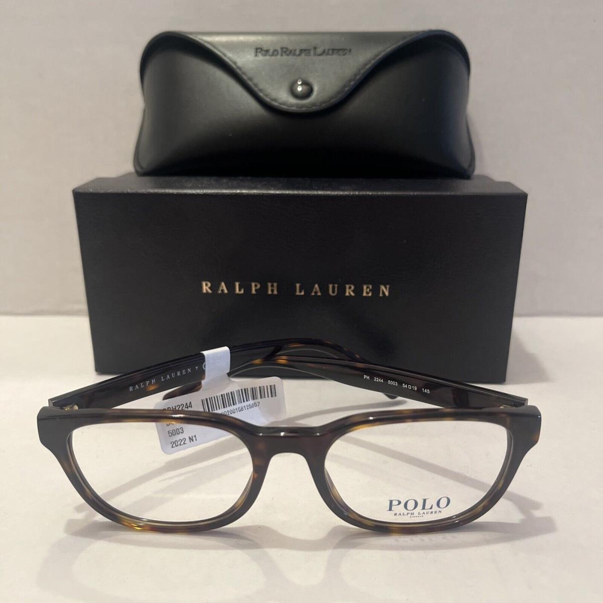 Polo Ralph Lauren PH 2244 5003 Dark Havana Eyeglasses