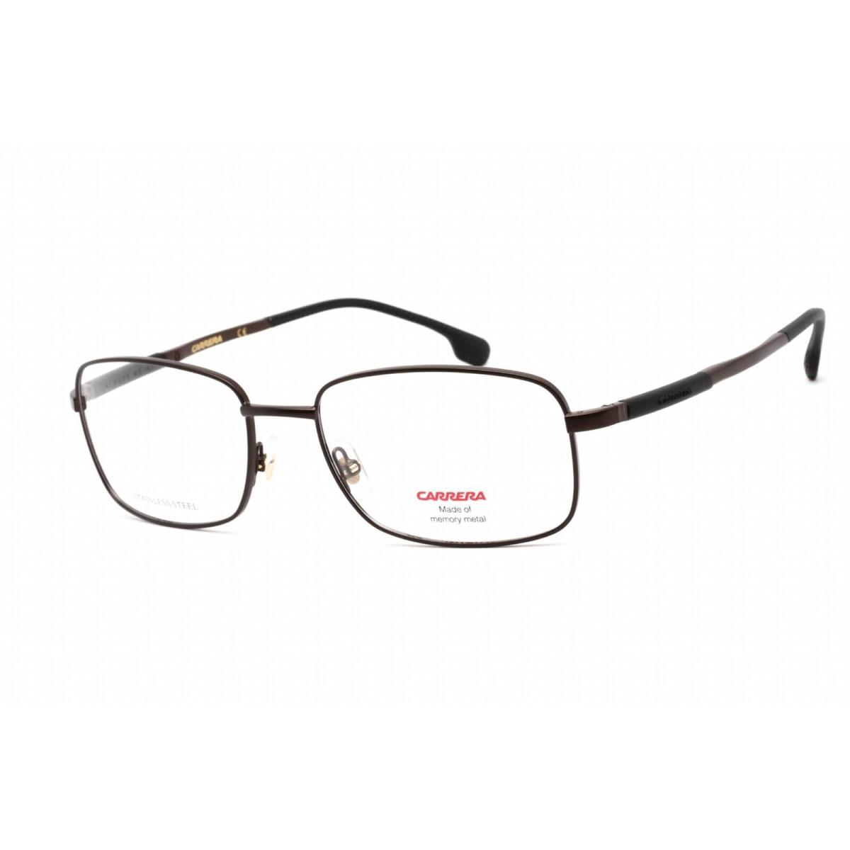 Carrera Men`s Eyeglasses Matte Bronze Rectangular Frame Carrera 8848 0VZH 00