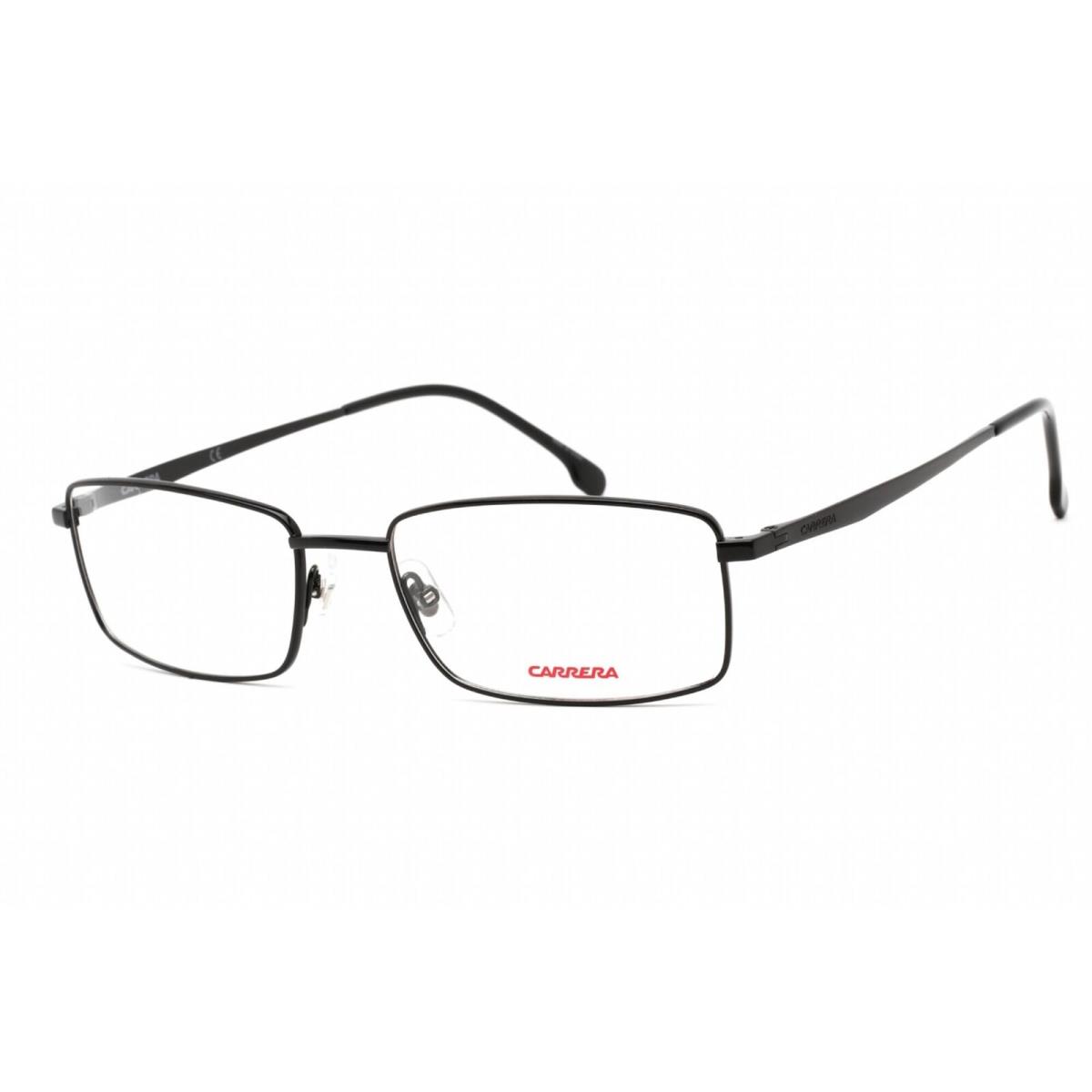 Carrera Men`s Eyeglasses Black Metal Rectangular Frame Carrera 8867 0807 00 - Frame: Black, Lens: Clear