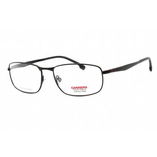Carrera Unisex Eyeglasses Matte Black Rectangular Frame Carrera 8854 0003 00