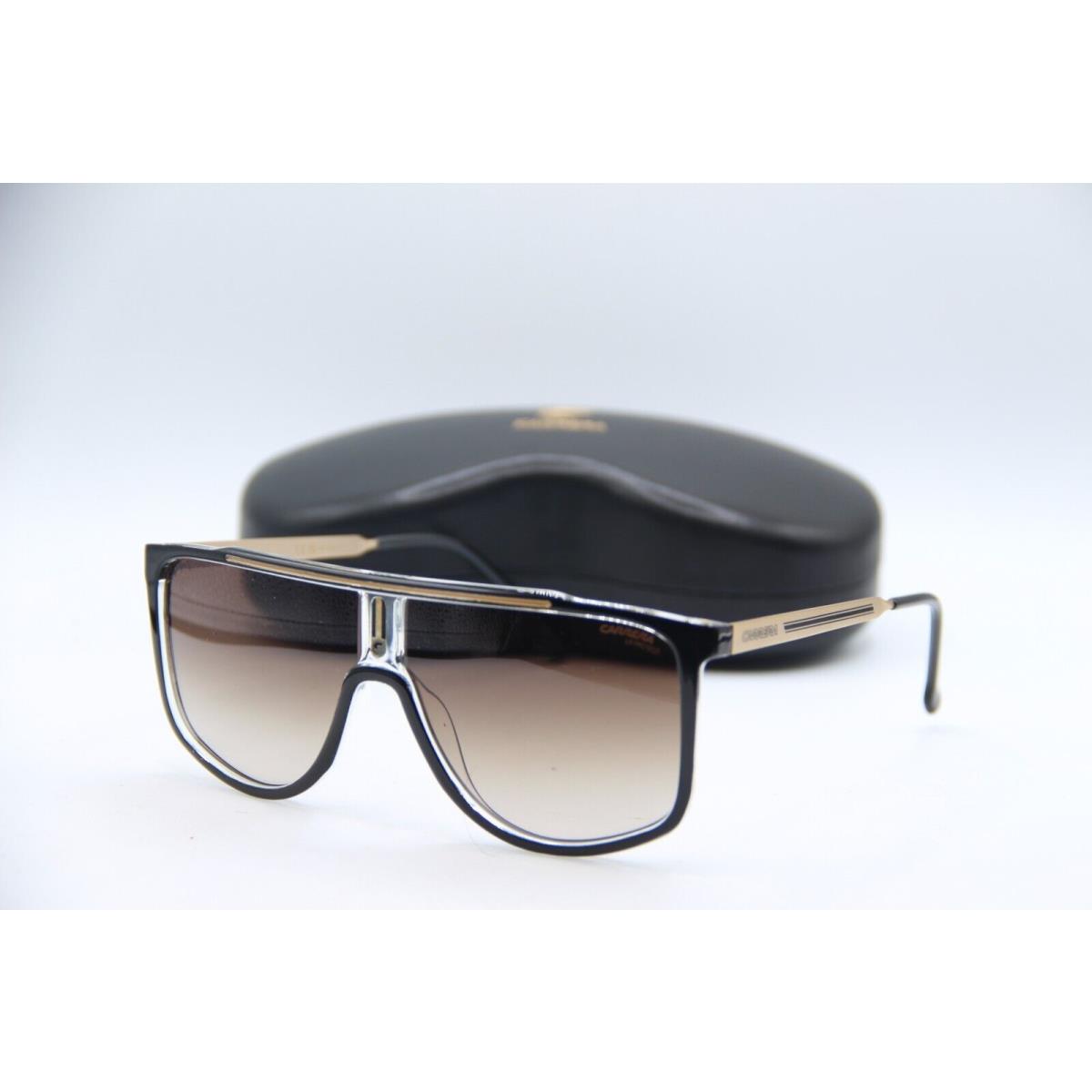 Carrera 1056/S 2M2HA Clear Black Gold Gradient Sunglasses 61-11