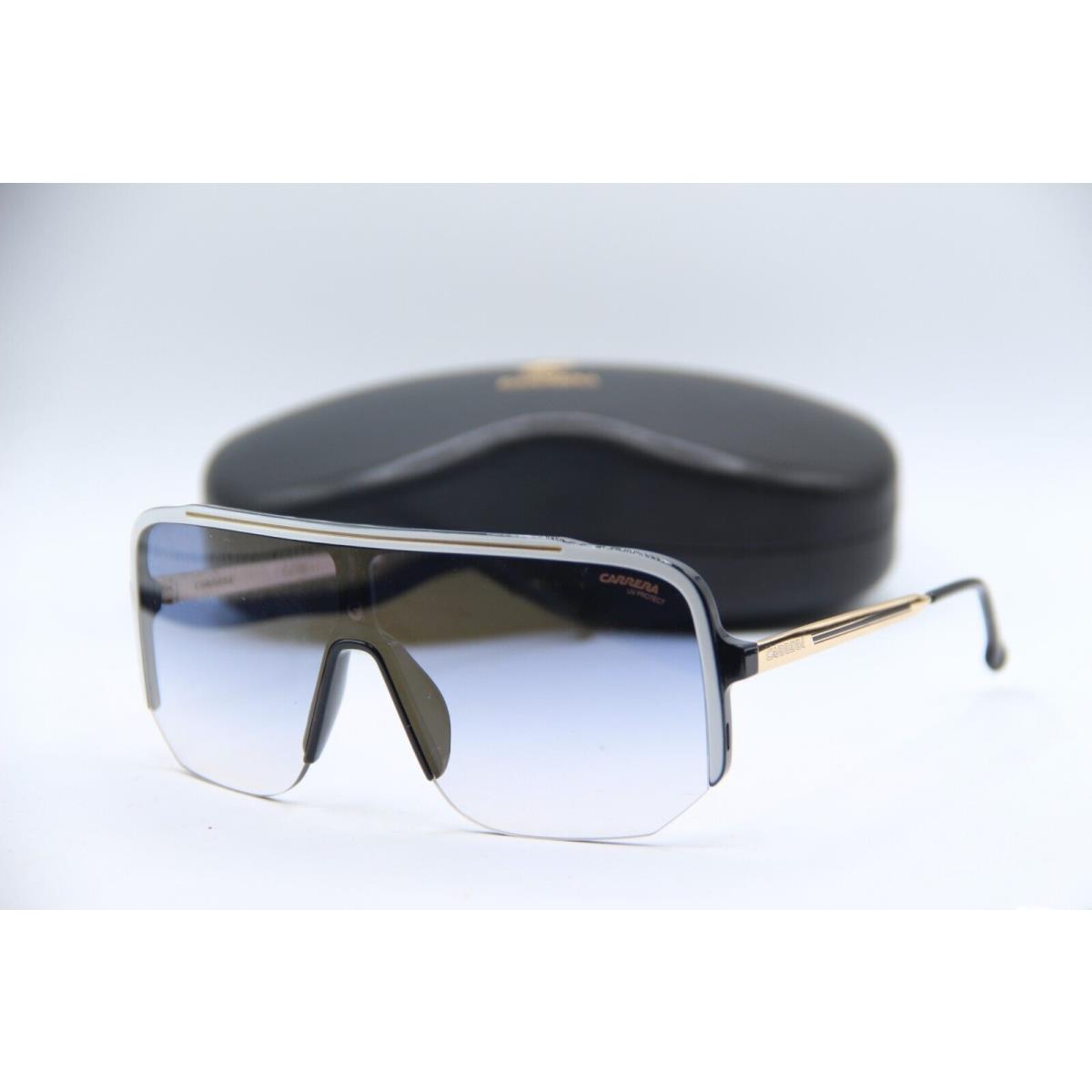 Carrera 1060/S CCP1V Black White Gold Gradient Sunglasses 140 MM