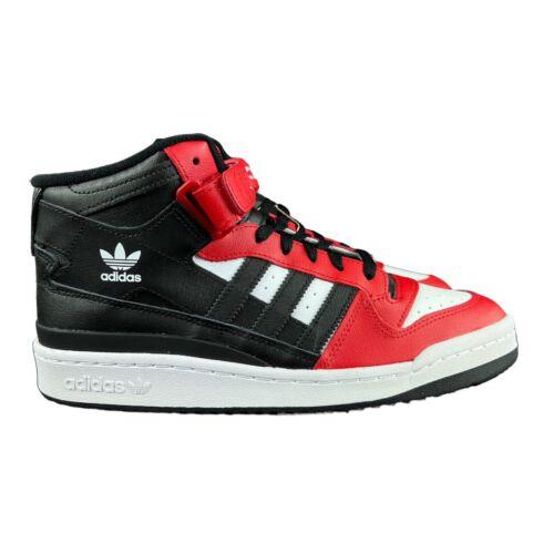 Adidas Forum Mid Better Scarlet White Black Shoes GY0005 Men`s Sizes 8 - 12 - Black