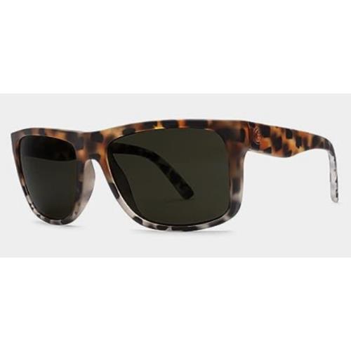 Electric Swingarm XL Sunglasses-tabby Tortoise-grey Polarized Lens