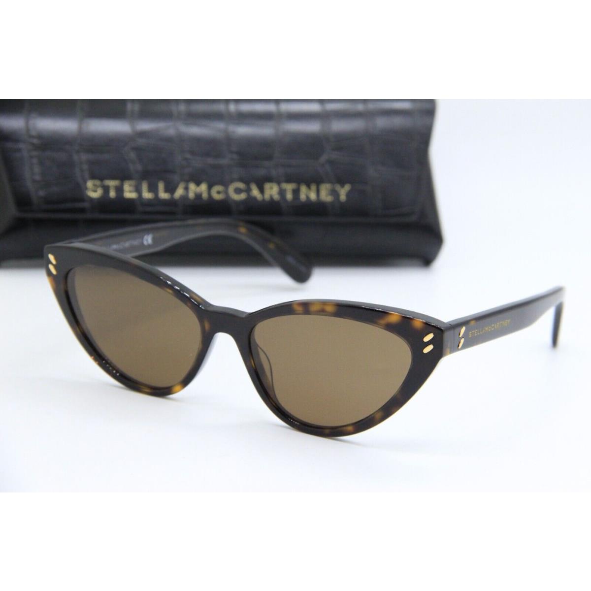 Stella Mccartney SC40033I 52E Havana Sunglasses W/case 55-16