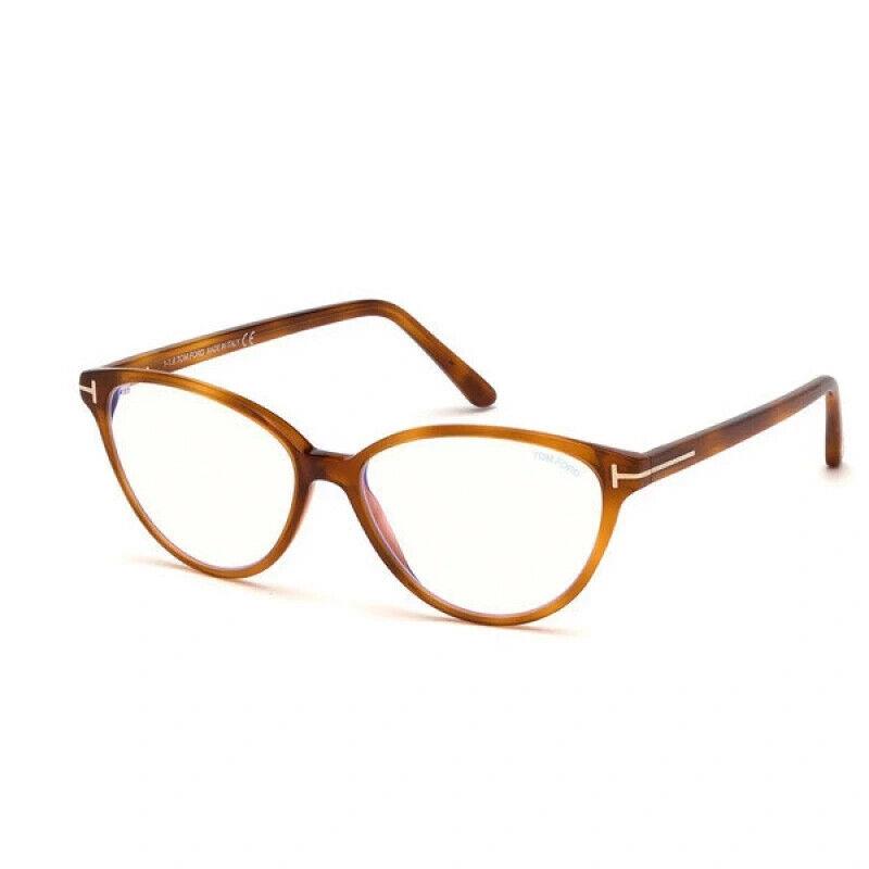 Tom Ford Women`s Cat Eye Demo Lens Eyeglasses FT 5545 053