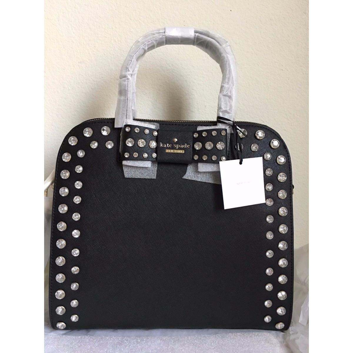 Kate Spade Davies Mews Merriam Satchel Bag Purse in Black | Fash ...