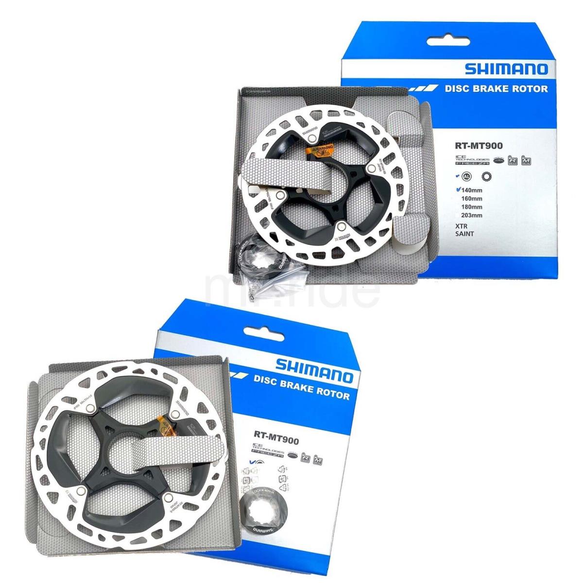 Shimano Xtr/saint Ice Tech Freeza Disc Brake Rotor RT-MT900 160+140mm Centerlock