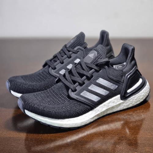 Adidas Ultraboost 20 Women`s Running Shoes Size 6 Oreo Black White FY3468