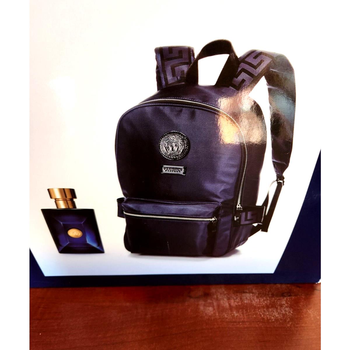 Versace dylan 2024 blue backpack