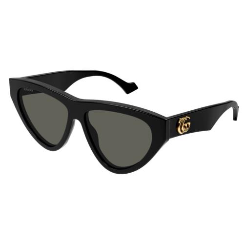 Gucci Sunglasses GG 1333S-001 Black w/ Demo Lens 58mm