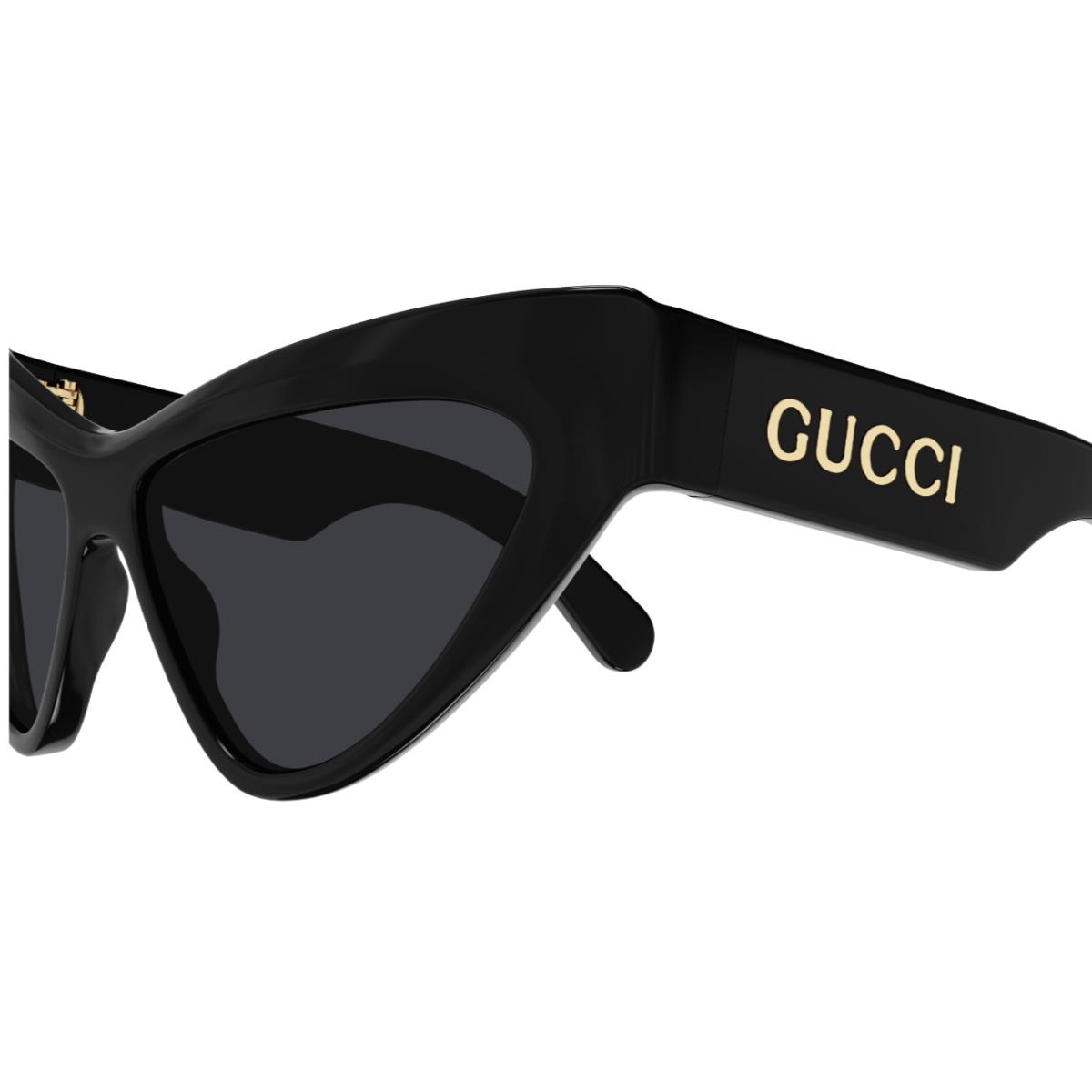 Gucci Sunglasses GG 1294S-001 Black w/ Gray Lens 57mm