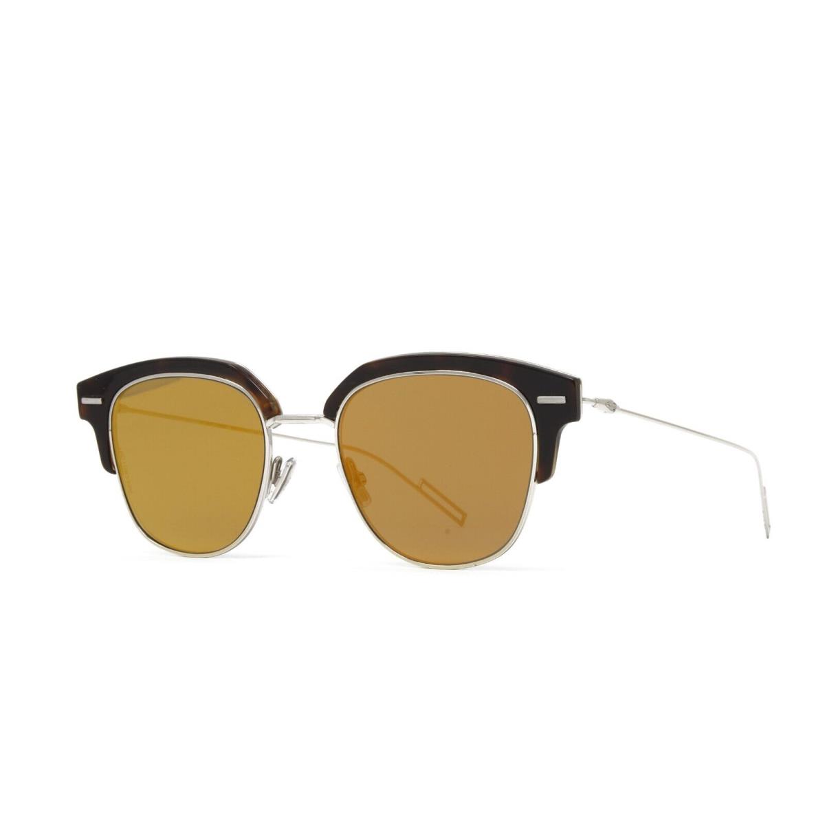 Christian Dior Sunglasses Unisex Tensity 2IK Havana Gold 48mm Gold Lens