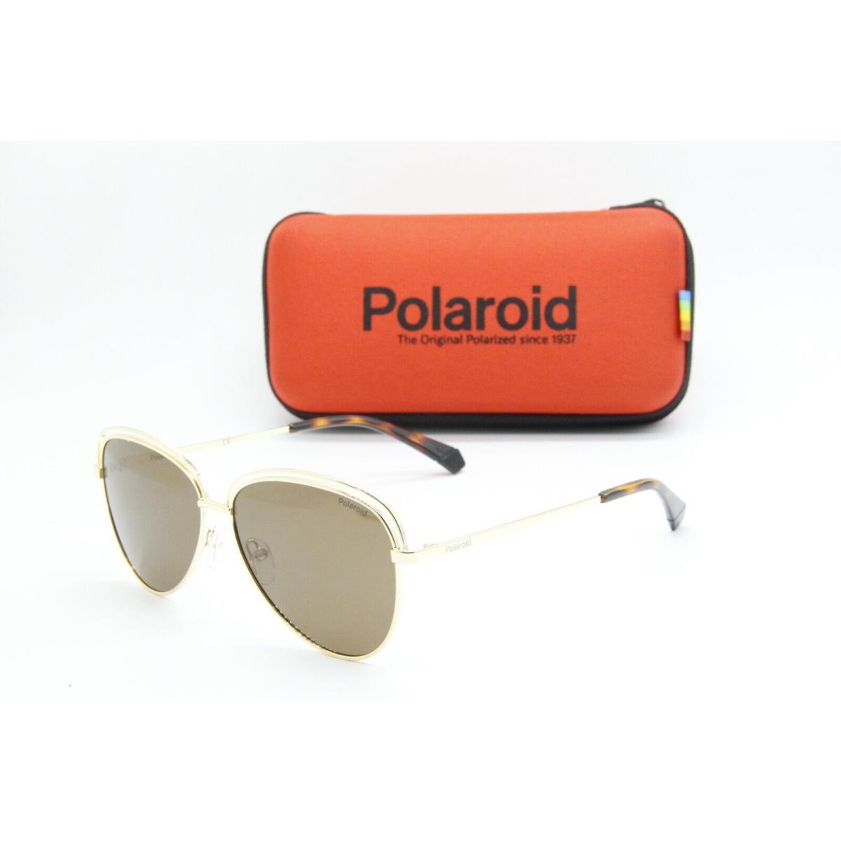 Polaroid Pld 4103/S 01QSP Gold Havana Sunglasses W/case 58-13