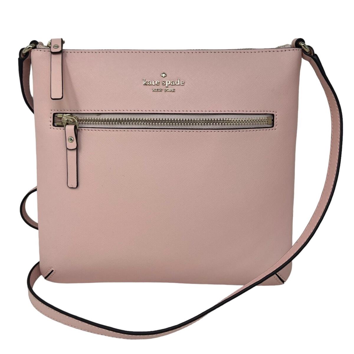 Kate Spade Laurel Way Rima Chalk Pink Leather Crossbody Bag K6881