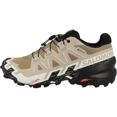 Salomon Speedcross 6 Gtx Hiking Shoes Mens Kelp/Black/Vanilla Ice