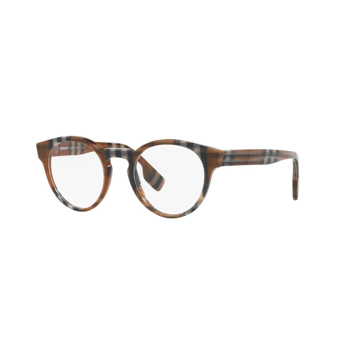 Burberry BE2354 3967 Grant Check Brown Demo Lens 49 mm Men`s Eyeglasses