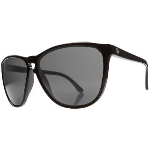 Electric Encelia Sunglasses - Gloss Black / Melanin Grey