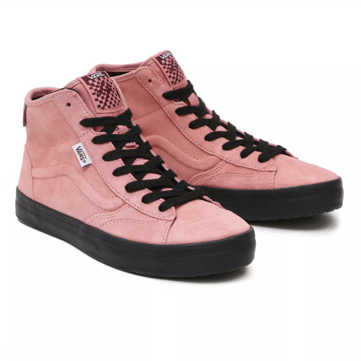 M4.0 / W5.5 Vans Skate The Lizzie Skate Shoe Rosette Pink / Black