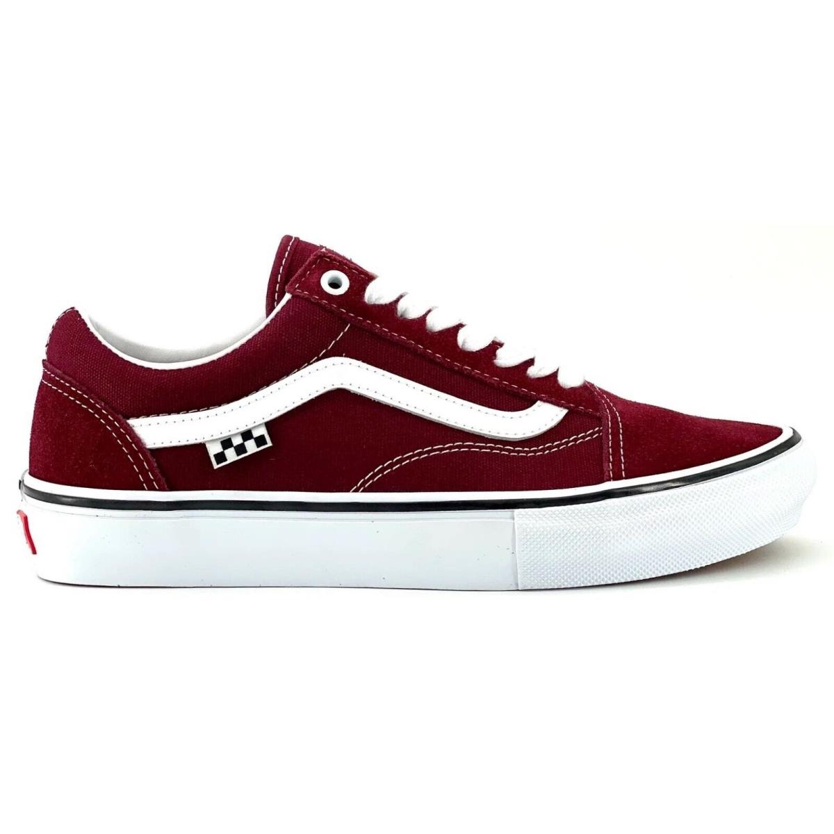 Size 10.0 Vans Skate Old Skool Port / White Skate Shoe