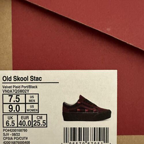 Vans shoes Old Skool - Red 6